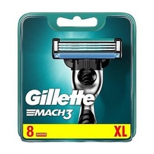 Gillette Mach3 XL Shaving Razor Blades 8 Pack 2.30 per gallon