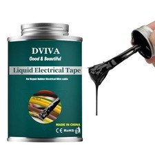 150ml black Electrical Tape Insulation Sealant Waterproof Wire Repair Adhesive