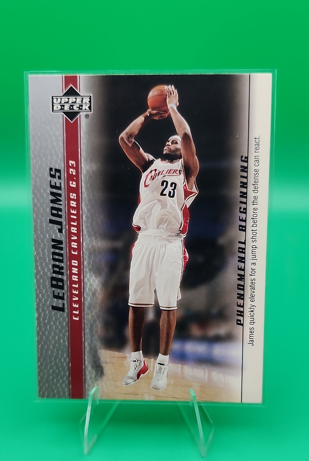 2003-04 Upper Deck Lebron James Phenomenal Beginning - LeBron James #3 (RC)