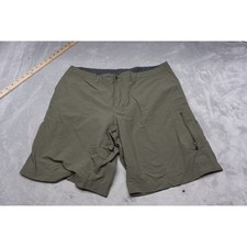 Patagonia Shorts Mens 34 Green Quandary Hiking Travel Outdoor Lightweight Casual