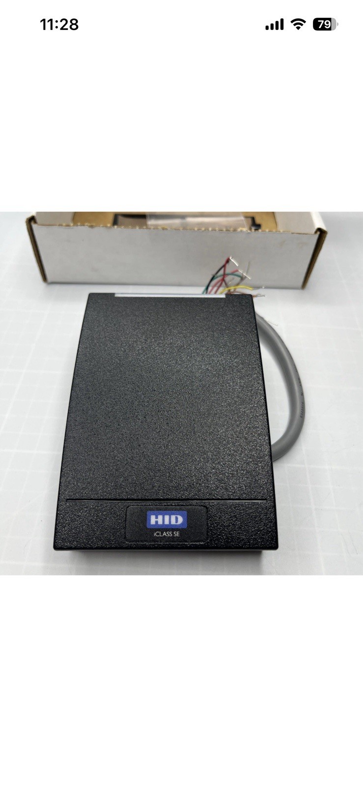 920NMNNFKMA001 HID iCLASS Wall Switch Reader SE R40 Smart Card