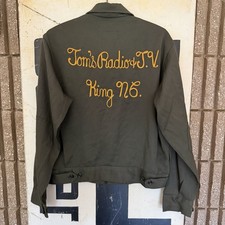 Vintage 1950s Chain-Stitched Work Jacket - Capitol Uniforms