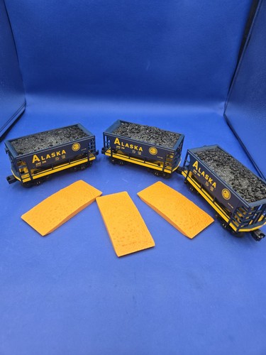 3 tolva de bahía única para coche de mineral/carbón Alaska 16474 calibre O MTHLionel | Condition: Used