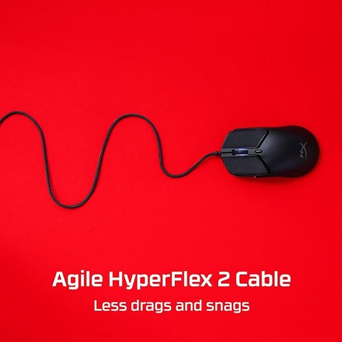 HyperX Pulsefire Haste 2 Wired Gaming Mouse 6 Programmable Buttons RGB - 第 5/6 張圖片