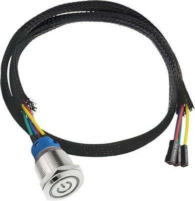 60cm PC Power Button, Gehäuseschalter-Host-Metalltaste, Computer Switch, PC 