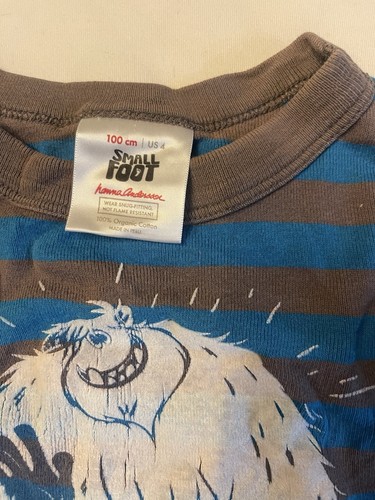 Hanna Anderson Small Foot Pajama Set 4T - Picture 2 of 2