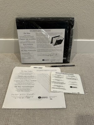New Creative Memories File Mate Black  11 X 13 & Folders Marking Pencil