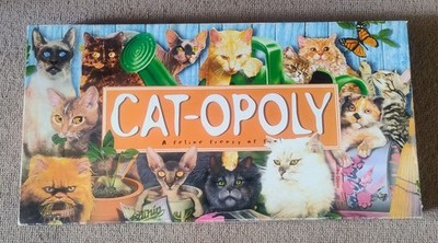 CAT-OPOLY von Late For The Sky / Property Trading Brettspiel