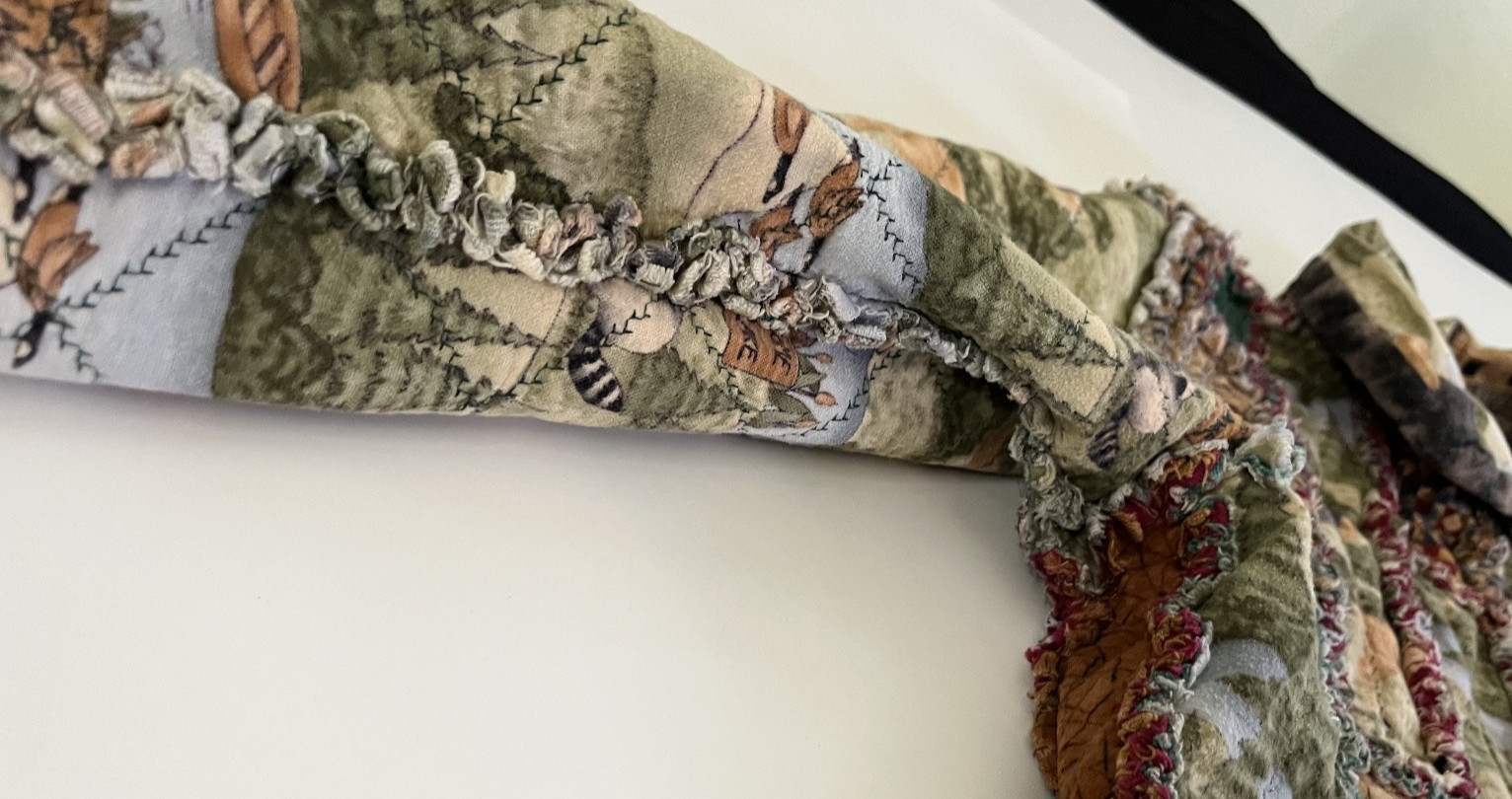 Handmade Artisan Jacket Vintage Patchwork Reversi… - image 17