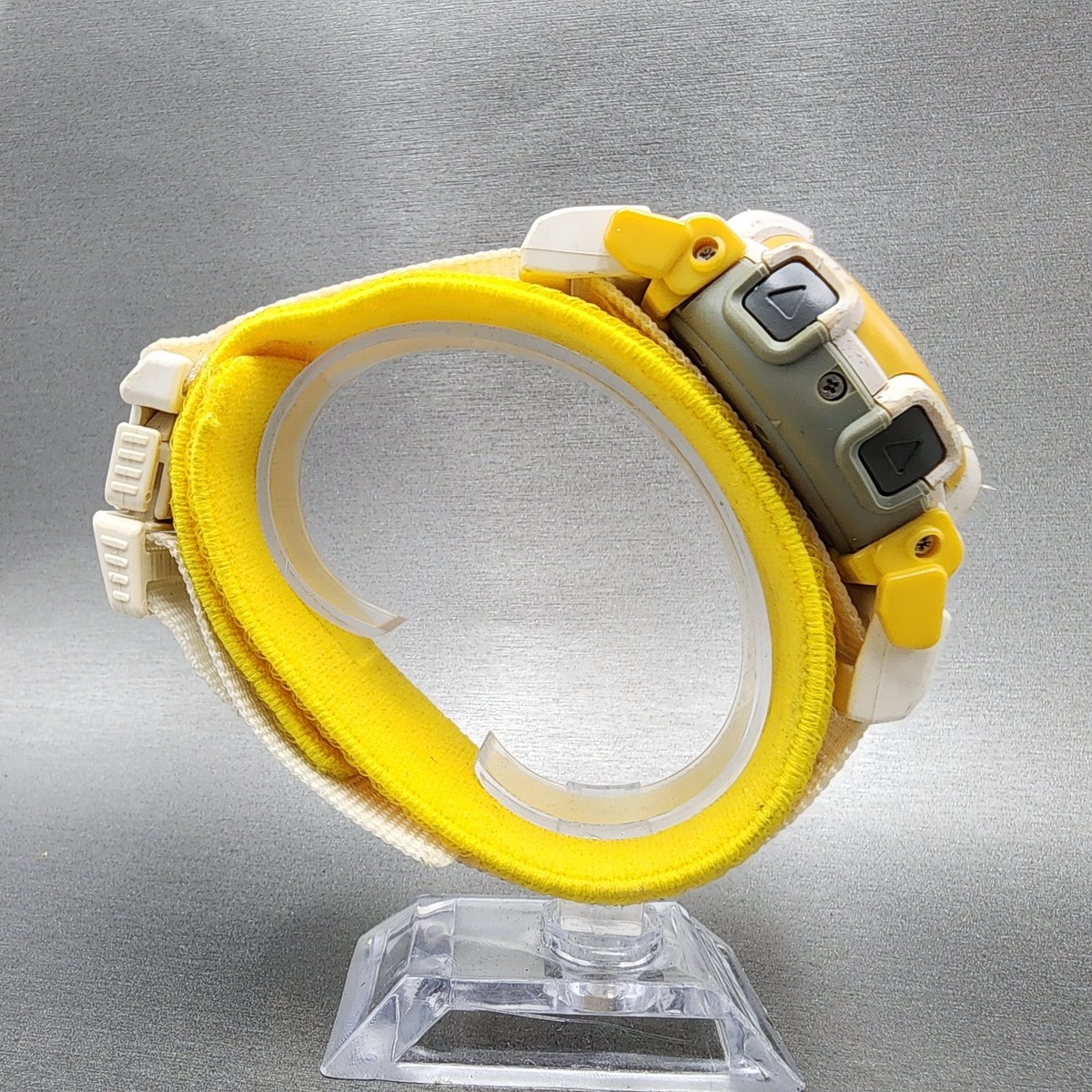Casio G-Shock DW-003 Watch Men 46mm Digital White Yellow Tone