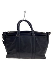 Coach Shoulder Bag Leather BLK Plain F70916 Used