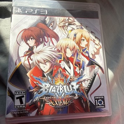 BlazBlue Chrono Phantasma Extended, PS3 Sony PlayStation 3 Complete Great Shape
