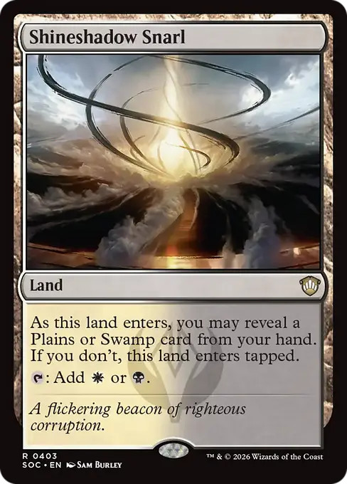 Shineshadow Snarl 403 R SOC MTG NM