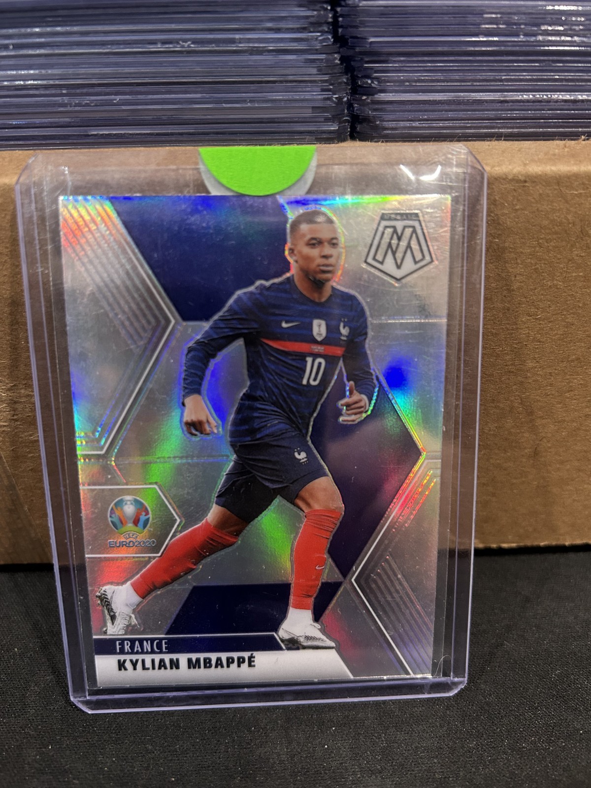 2021 Panini Mosaic UEFA Euro 2020 - Kylian Mbappe #112 Silver Prizm