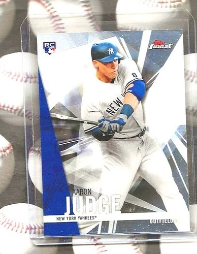 AARON JUDGE 2017 TOPPS FINEST CARD #2...SHARP!