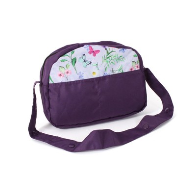 Bayer Chic 2000 Wickeltasche für Puppen - Flowers lila NEU