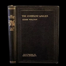 1931 Rare Deluxe Edition - The Compleat Angler illustrated by Arthur Rackham