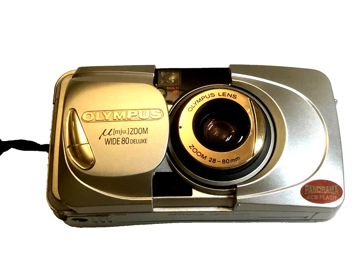 Olympus µ[mju:] ZOOM WIDE 80 Film Cameras | eBay
