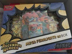Pokemon TCG Ascended Heroes Mega Feraligatr Ex Box