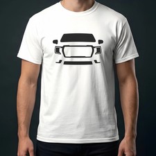 Yukon 2021-2026 Front View Car Silhouette T-Shirt Unisex Graphic Tee Gift