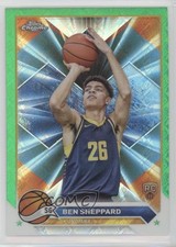 2023-24 Topps Chrome Green Topps Refractor Ben Sheppard #83 1o8k