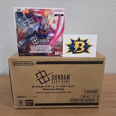 Gundam Card Game Japanese Newtype Rising (GD01) Booster Box | eBay