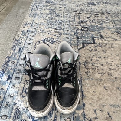 Jordan Air Jordan 3 Pine Green Black Gray Men's Mid Top Sneakers