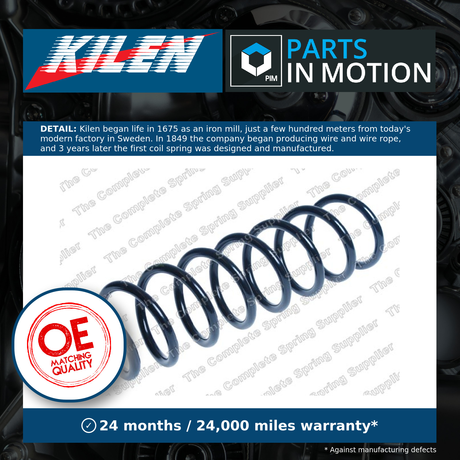 Rear LESJÖFORS 4208480 Suspension Spring for BMW - Image 6