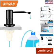 Soap Dispenser for Kitchen Sink, Upgrade Built in Sink Soap Dispenser, Counte...