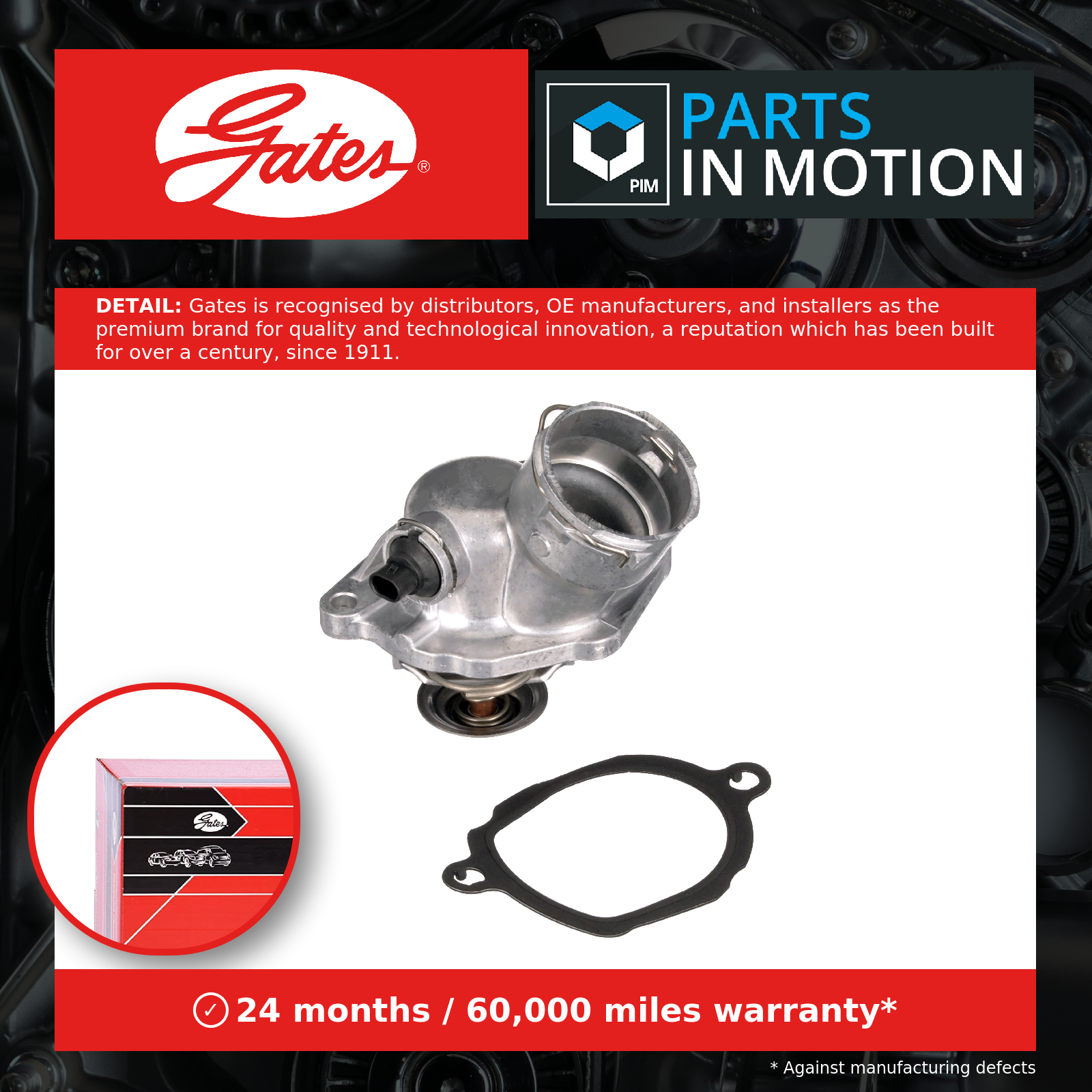 THERMOSTAT COOLANT TH533100G1 FOR MERCEDES-BENZ VIANO R-CLASS M-CLASS VITO/Van - Image 16