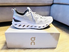 Image of On Shoes Cloudsurfer Trail Women’s Size 7.5 New Boxed Frost White
