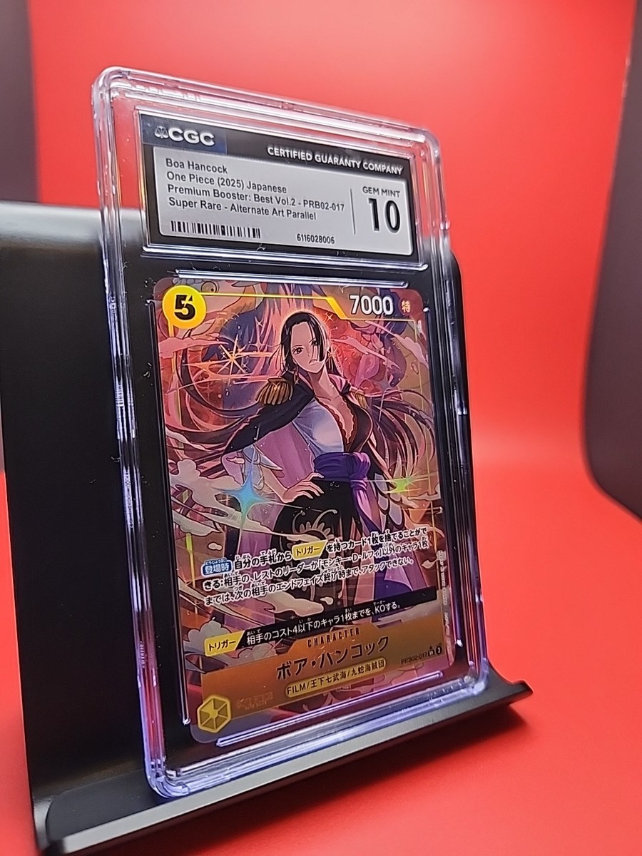 Boa Hancock (Alternate Art) PRB02-017 Premium Booster -The Best