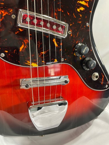 RARE Vintage 1967 Truetone Rock-Star Guitar, Hoshino Gakki Teisco, Clean MIJ - Picture 6 of 20