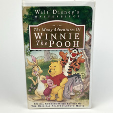 The Many Adventures of Winnie The Pooh VHS Ta...