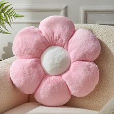 Pink Flower Pillow  Flower Shaped Throw Pillow 15.7In Daisy Pillow Cushion Cute