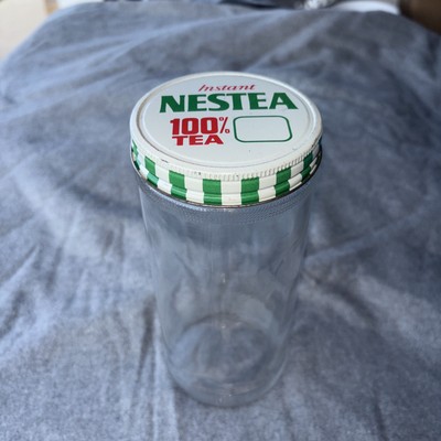 Vintage 1970s Nestle Nestea Instant Ice Tea Mix Jar