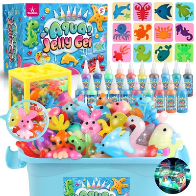 #ad #ad Magic Water Elf Toy Kit Aqua Fairy Water Gel Kit with 20PCS Magic Gels and Anim $35.47
