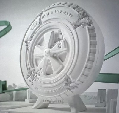 Hot Wheels x Daniel Arsham Eroded Porsche 930 And Rally Case