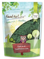 Food to Live Chlorella Powder, 2 Pounds - Kosher, Raw Green Algae, Vegan Superfo
