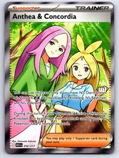 Anthea & Concordia 254/217 Ultra Rare Ascended Heroes Pokemon Holo Near Mint