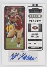 2022 Panini Contenders Rookie Ticket Jordan Mason #204 Auto 0nr3