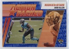 2021 Rookies & Stars Action Packed True Blue 33/49 Josh Hines-Allen Allen 0q1p
