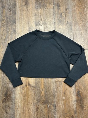 Lilly Pulitzer Luxletic Zelek Pullover Onyx Sweatshirt XS