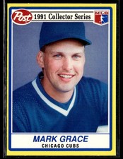 1991 Post Cereal #22 Mark Grace Baseball Card 1302S