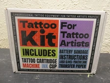 STIGMA Cordless Tattoo Gun Tattoo Kit Complete with Pro Tattoo Pen, Multicolor