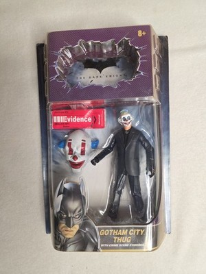 Batman The Dark Knight Gotham City Thug Figure w/Crime Scene Evidence, NEW 