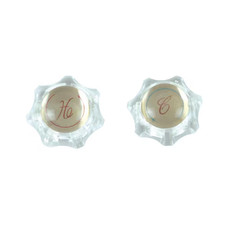 Hot/Cold/Diverter Index Buttons for Delta/Delex Faucet Handles NEW