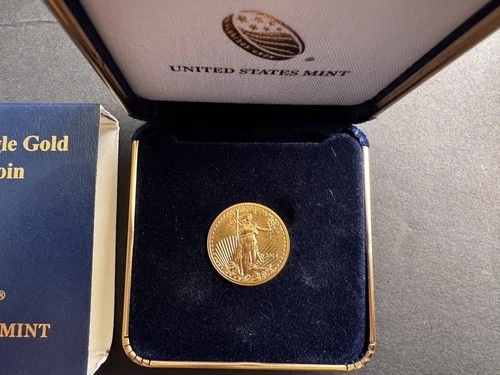 2014 American Gold Eagle 1/4 oz Coin – Original US Mint Box BU