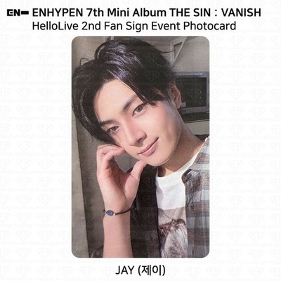Enhypen 7th Mini The Sin : Vanish HelloLive 2nd VC Event Photocard