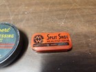 2 Vintage Fishing Tins  Split Shot Line Dressing — photo 3